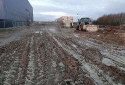 Cement Stabilisation of a building formation